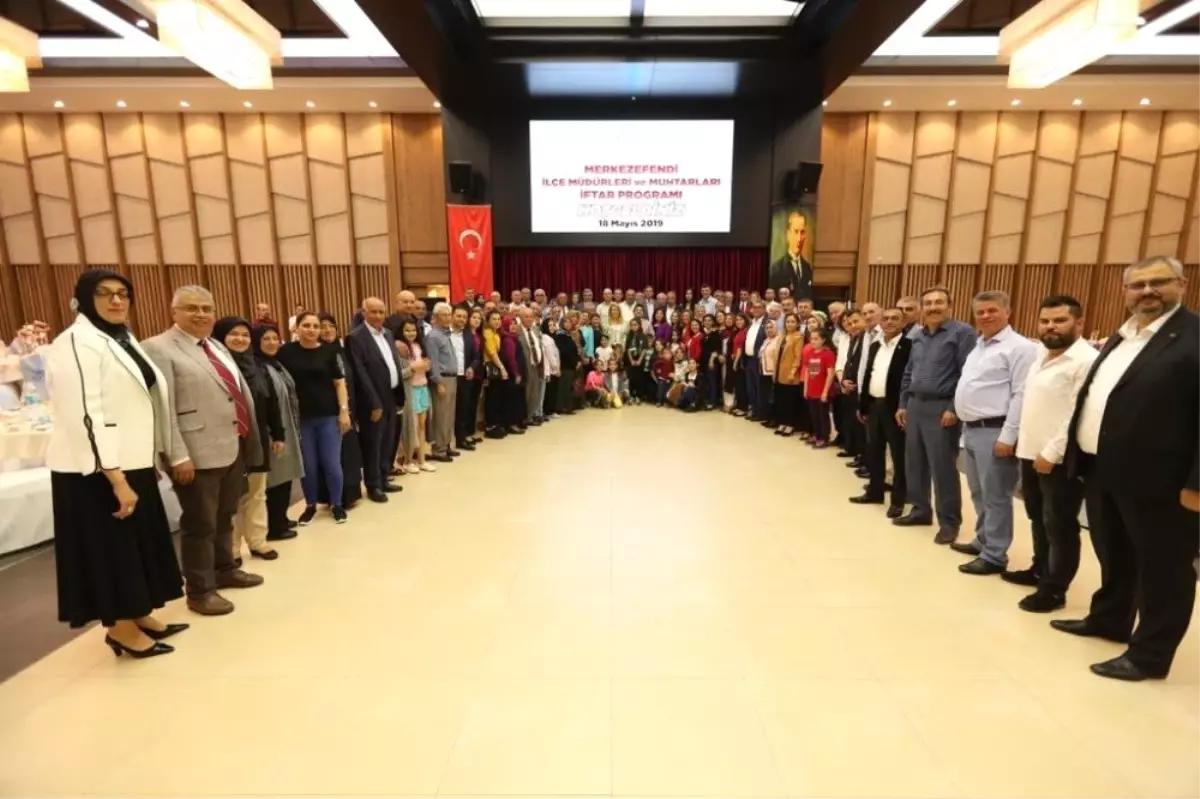 Başkan Doğan İftarda Mahalle Muhtarlarını Ağırladı
