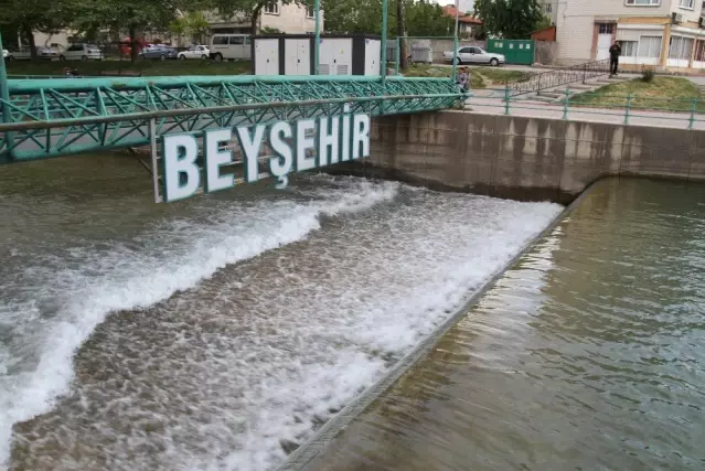 Beysehir Golu Nden Tarimsal Alanlara Su Akisi Basladi Son Dakika