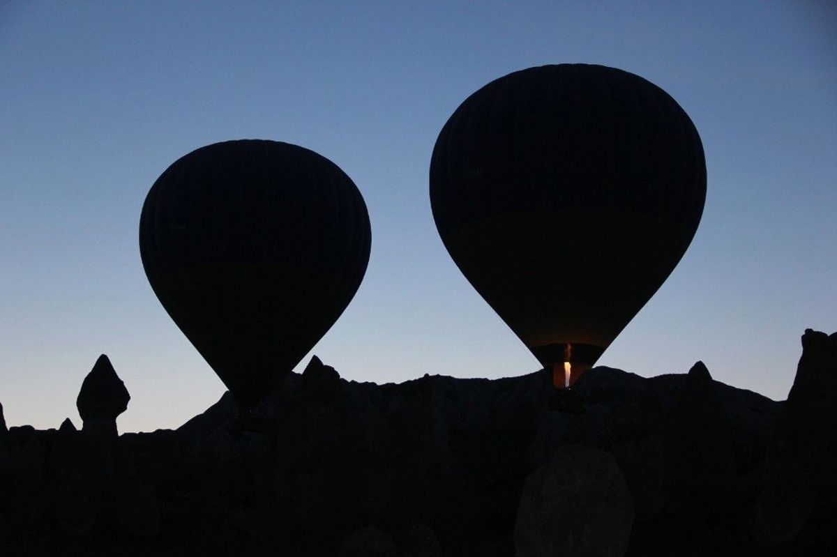 Kapadokya\'da Balon Uçuşları İptal Edildi