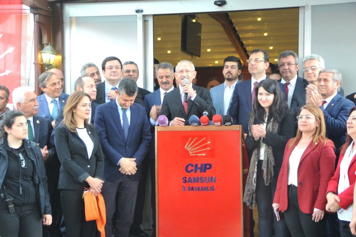 Kılıçdaroğlu Samsun\'da Vatandaşlarla Buluştu