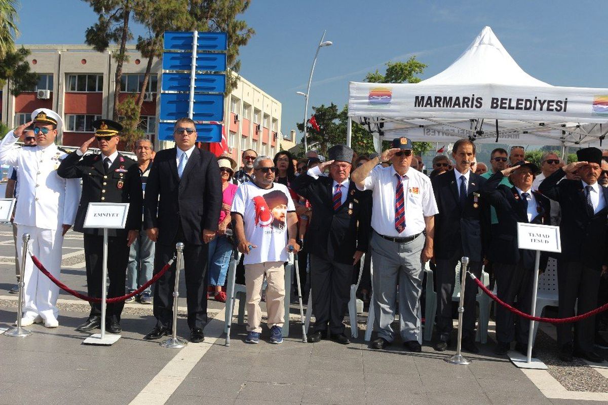 Marmaris\'te 19 Mayıs 1919\'un 100\'üncü Yılı Çeşitli Etkinliklerle Kutlandı