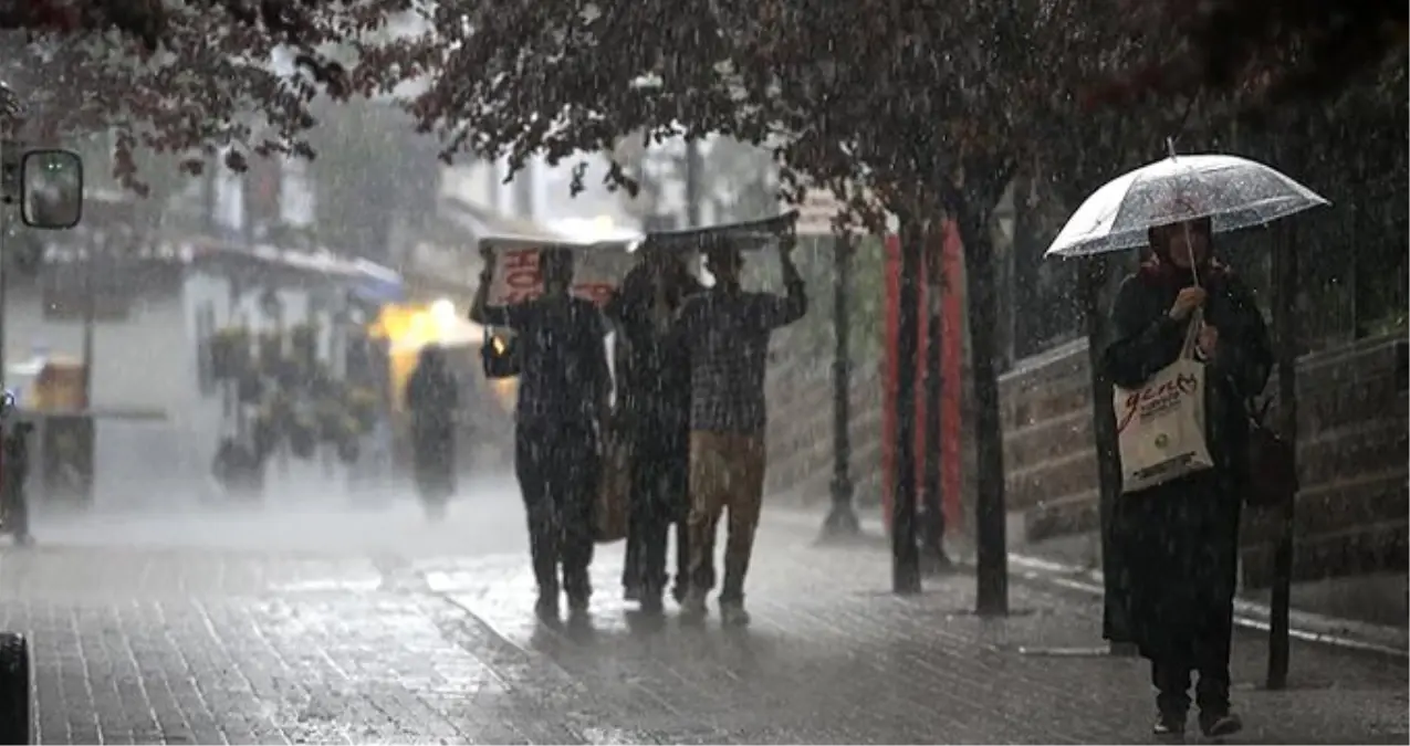 Meteoroloji\'den Kuvvetli Yağış ve Rüzgar Uyarısı