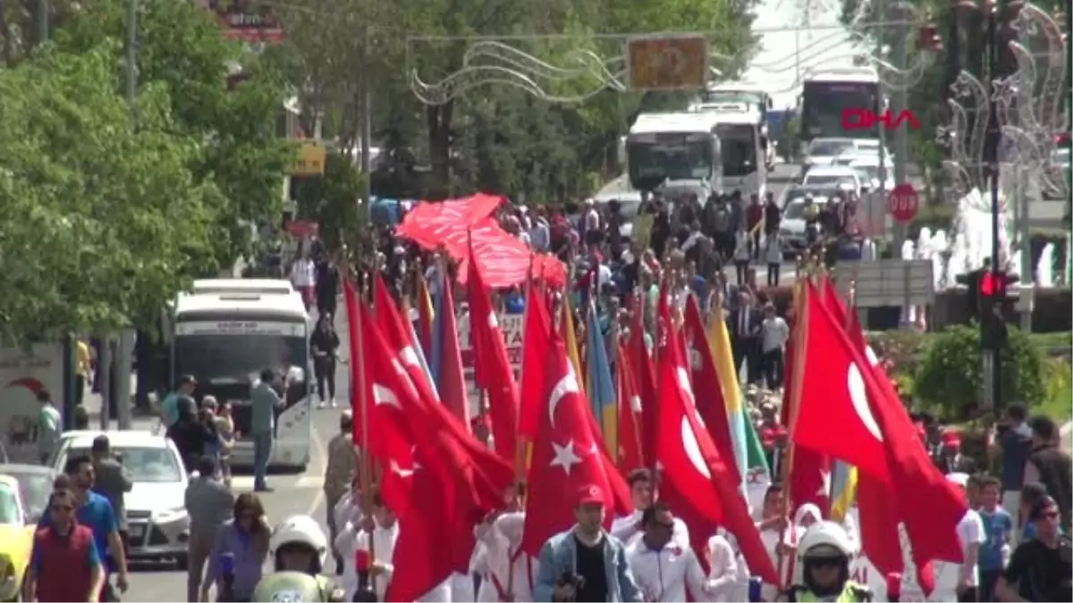 Nevşehir\'de 19 Mayıs Kutlandı