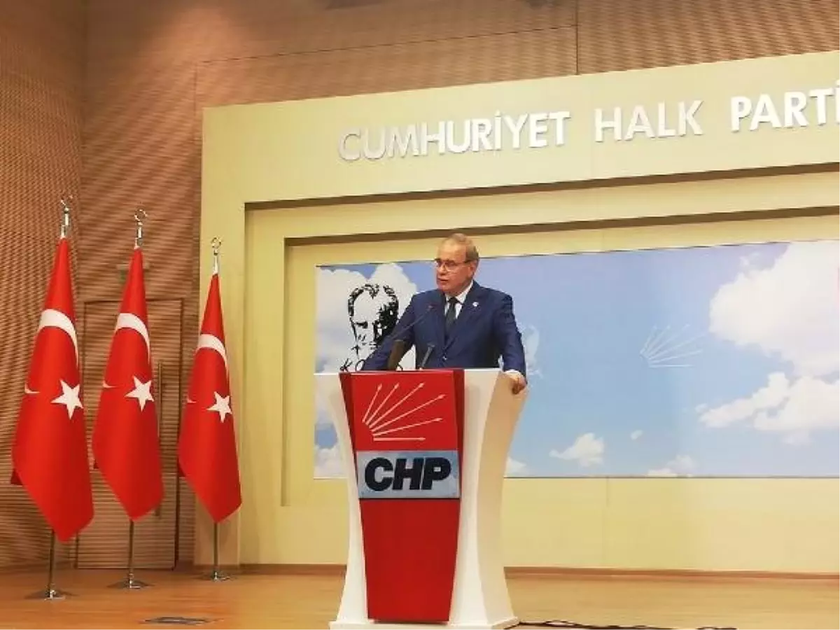 CHP\'li Öztrak\'tan \'Gerekçeli Karar\' Açıklaması