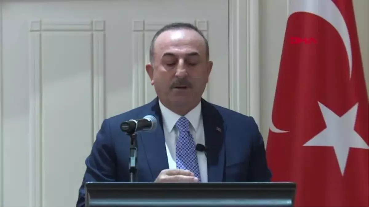 Dha Dış -Çavuşoğlu, Meksika\'da Comexı Adlı Düşünce Kuruluşu İşbirliğindeki Konferansat Konuştu -1