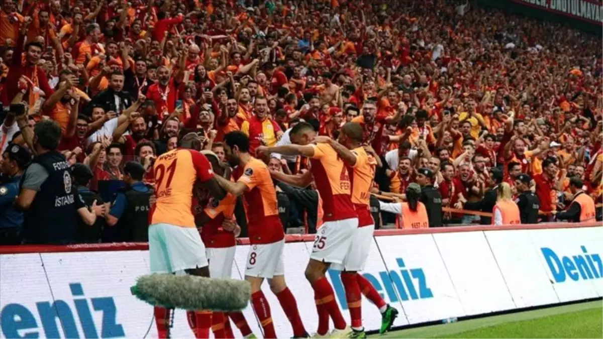 Süper Lig\'in şampiyonu Galatasaray