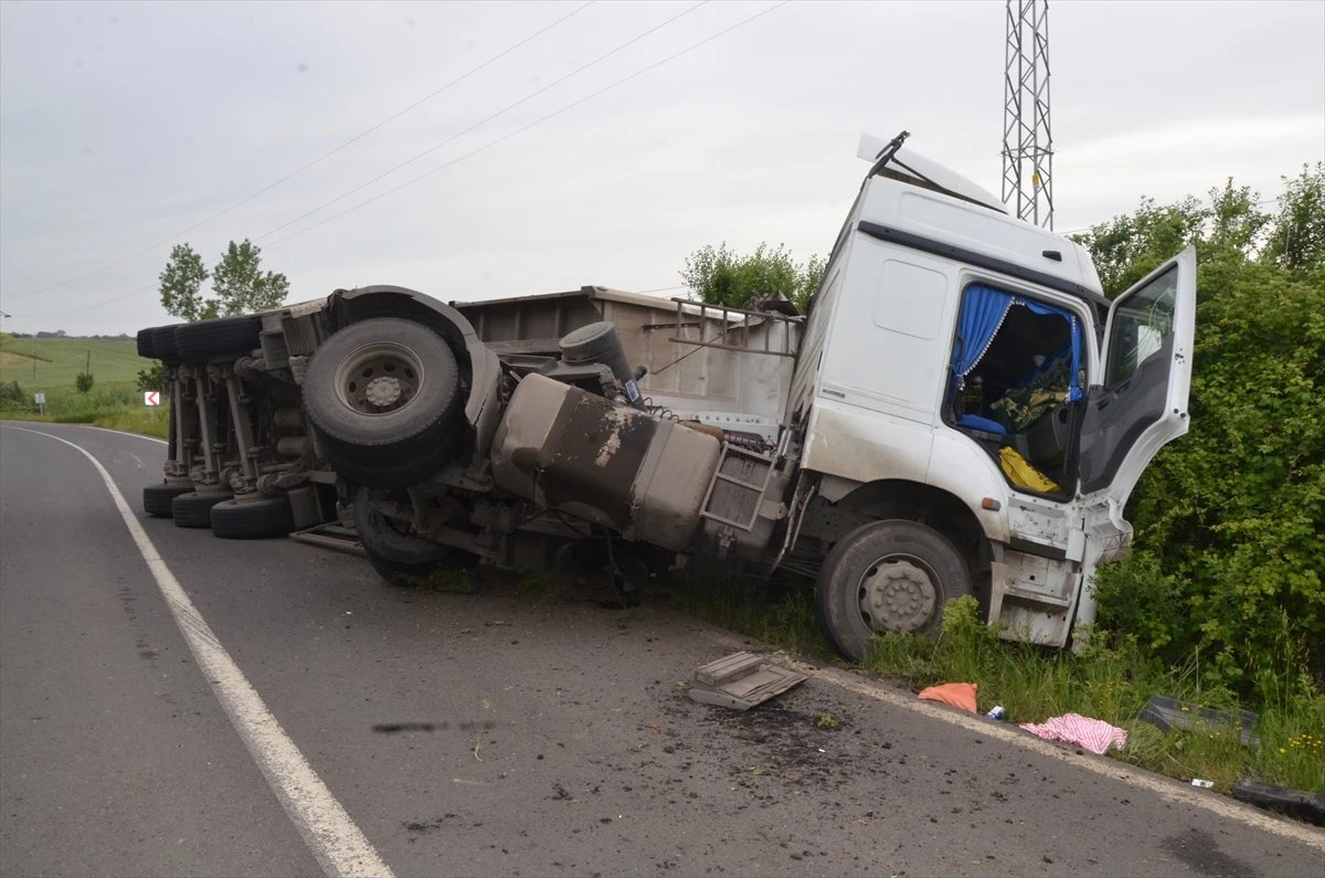 Malkara\'da Trafik Kazası: 1 Yaralı