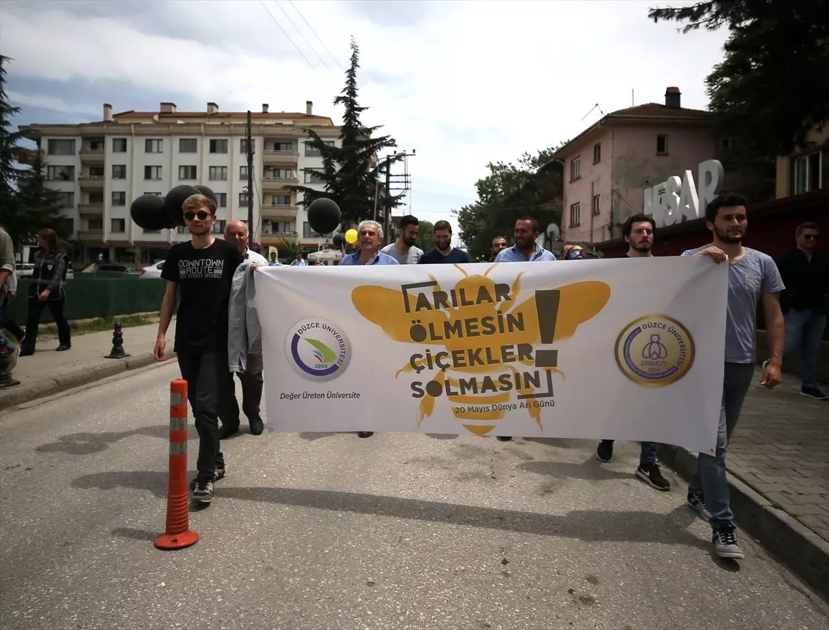 Miniklerden Arı Kostümlü Farkındalık Yürüyüşü