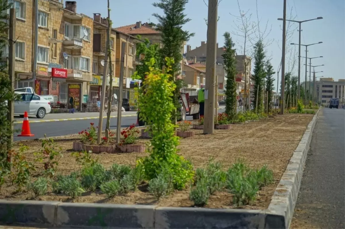 Nevşehir\'de Binlerce Çiçek ve Ağaç Toprakla Buluşturuluyor