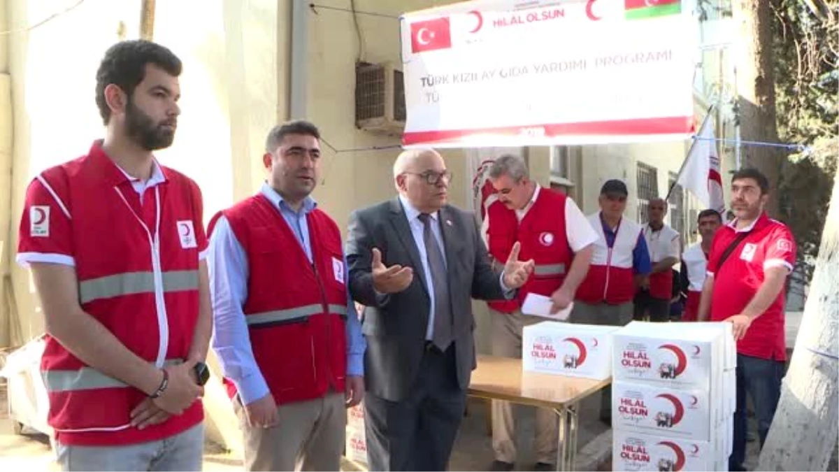 Türk Kızılay Azerbaycan\'da İftar Programı Düzenledi