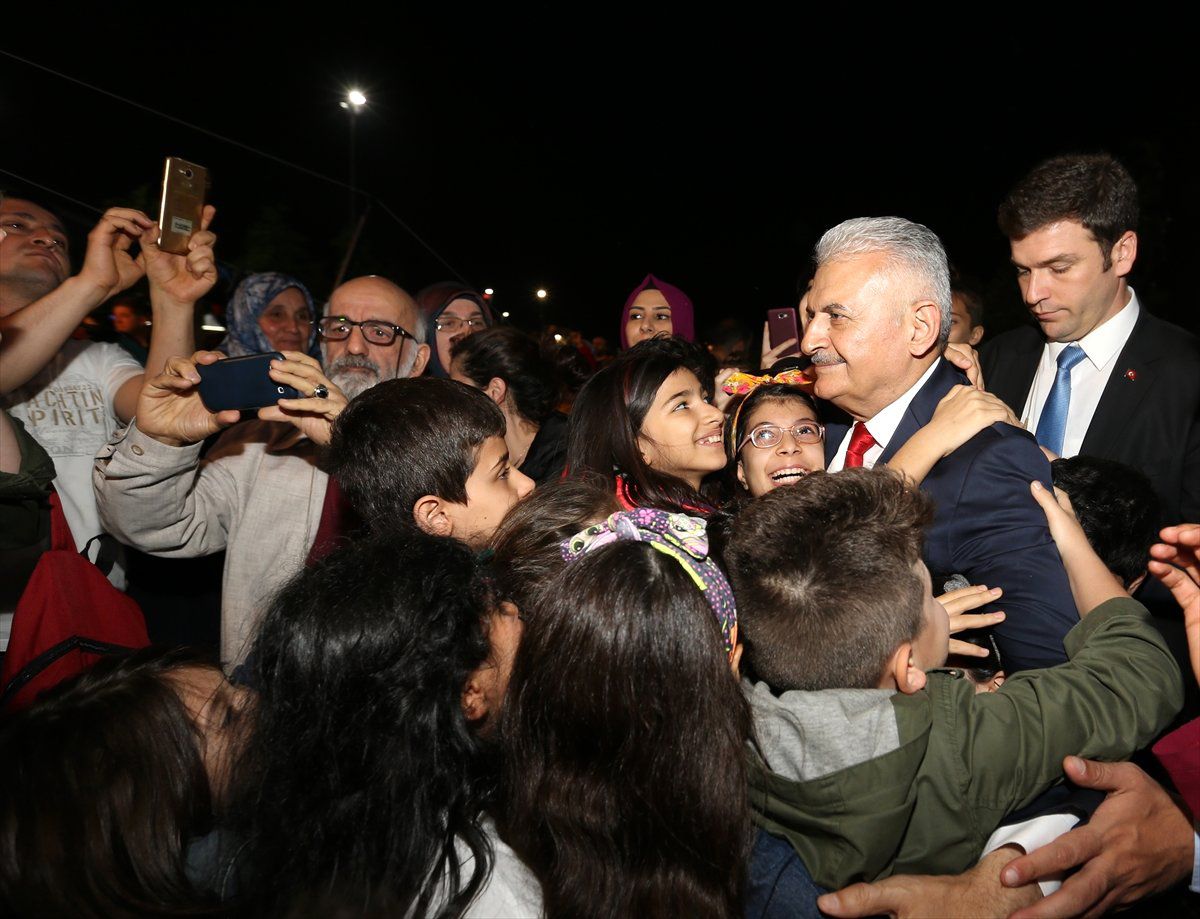 Yıldırım, Yenikapı Ramazan Etkinlikleri Alanını Ziyaret Etti