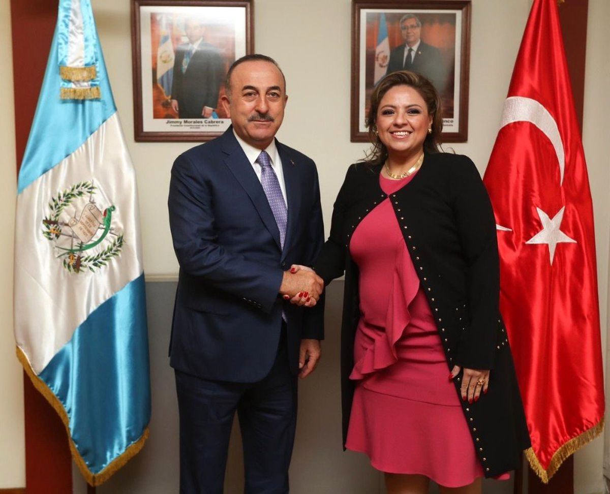 Bakan Çavuşoğlu, Guatemalalı Mevkidaşı Polanco ile Görüştü