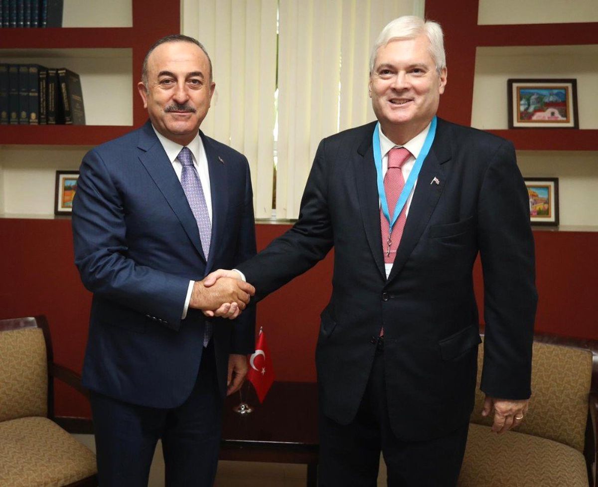 Bakan Çavuşoğlu, Kosta Rika Dışişleri Bakanı Ventura ile Görüştü