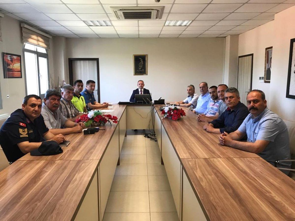 Bayram Tatili Dönemi İçin Karayolları Trafik Güvenliği Toplantısı Yapıldı