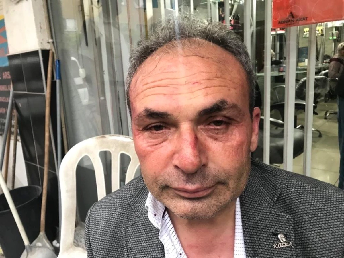 CHP\'li Belediye Başkan Yardımcısına Saldırı Anı Güvenlik Kamerasında