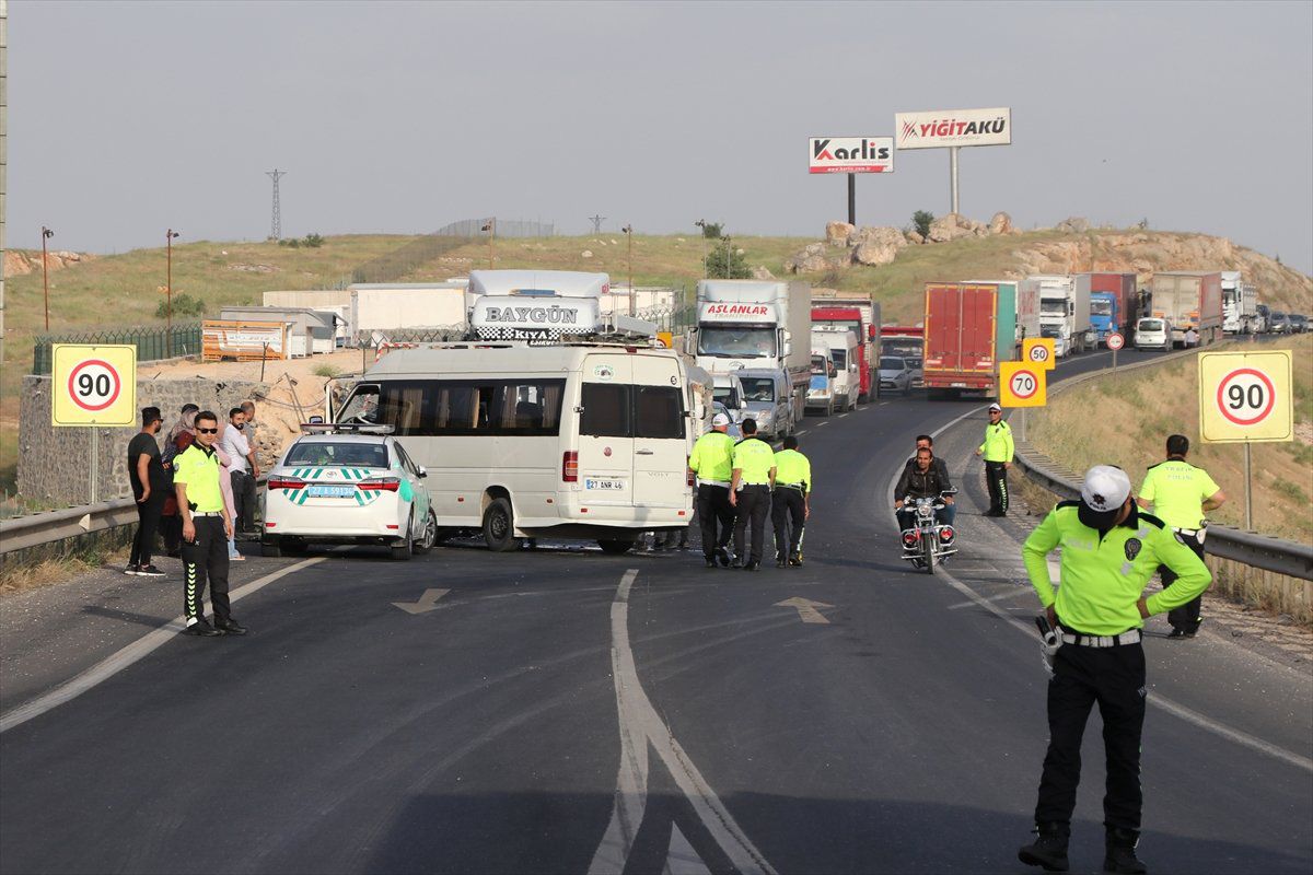 Gaziantep\'te Trafik Kazası: 11 Yaralı