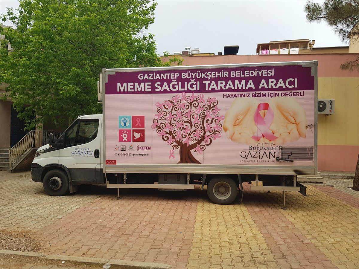 İslahiye\'de Mobil Araçla Ücretsiz Kanser Taraması