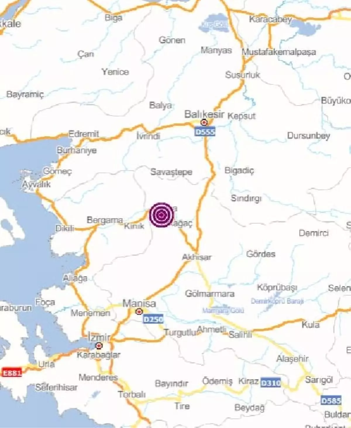 Soma\'da 3.7 Büyüklüğünde Deprem