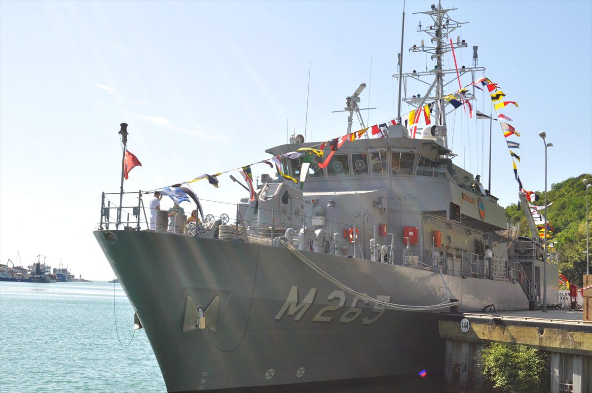 Tcg Alanya Savaş Gemisi Ziyarete Açıldı