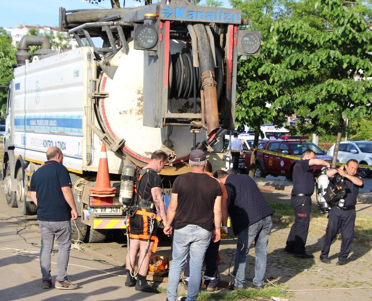 Trabzon\'da Bir İşçi Kanalizasyonda Akıntıya Kapılarak Kayboldu