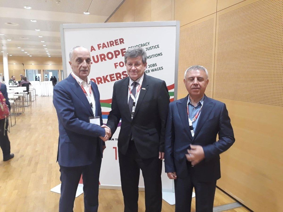 Türk-İş Genel Başkanı Atalay, Etuc Genel Kuruluna Katıldı