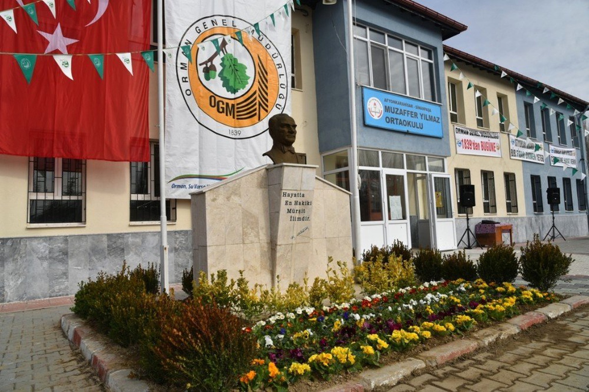 15 Yılda Bin 250 Kurum Bahçesine 368 Bin Fidan Diktiler
