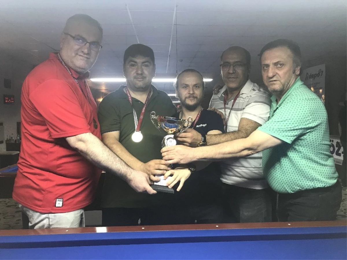 3 Bant Bilardo Turnuvası Sona Erdi