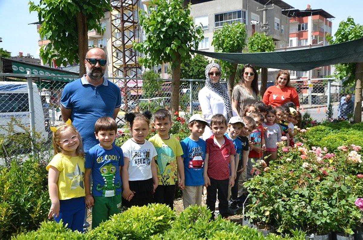 Anaokulu Öğrencileri Bitkilerle Tanıştı