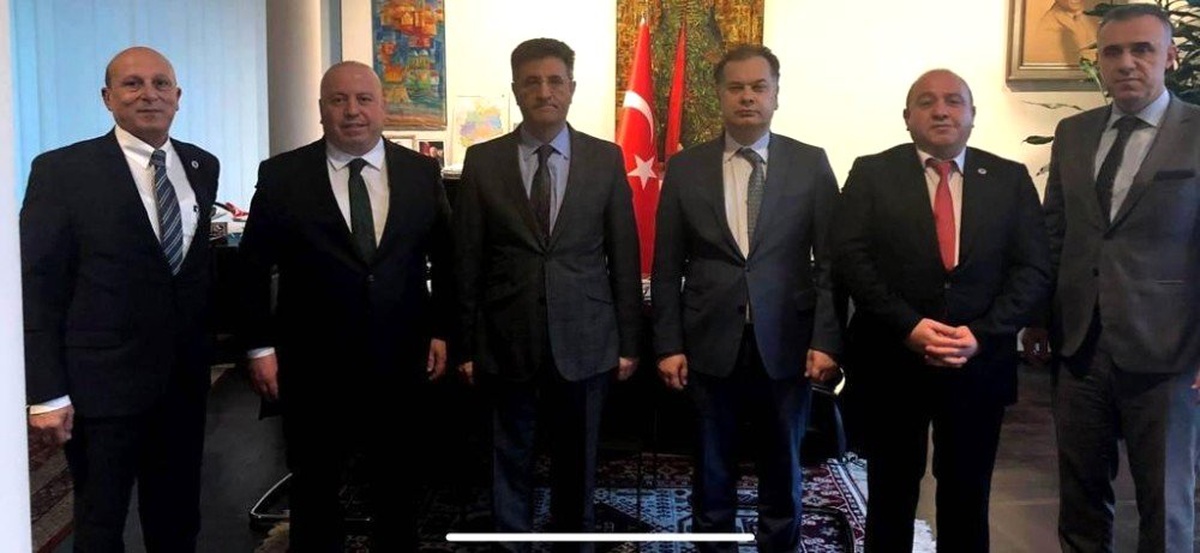 Atgb\'den Almanya Büyükelçisi Aydın\'a Ziyaret