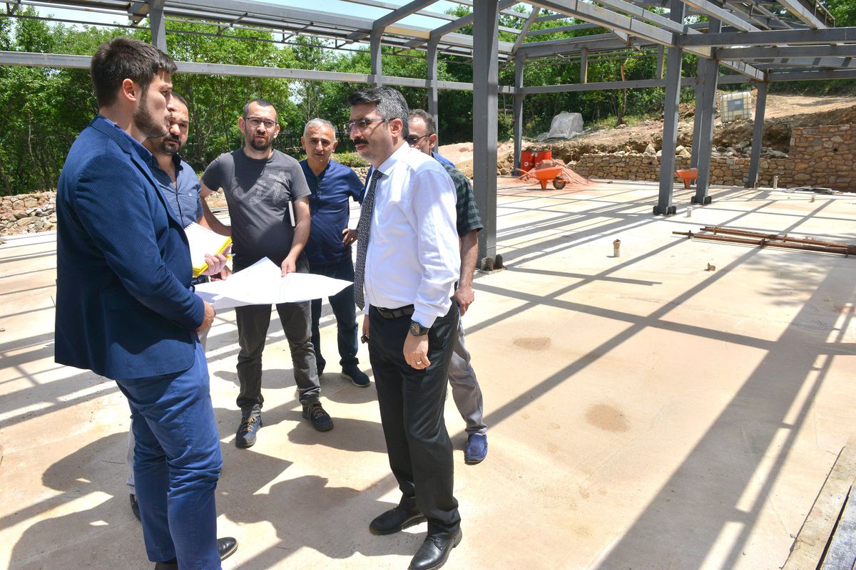Balaban Mesire Alanı\'nda Çalışmalar Başladı