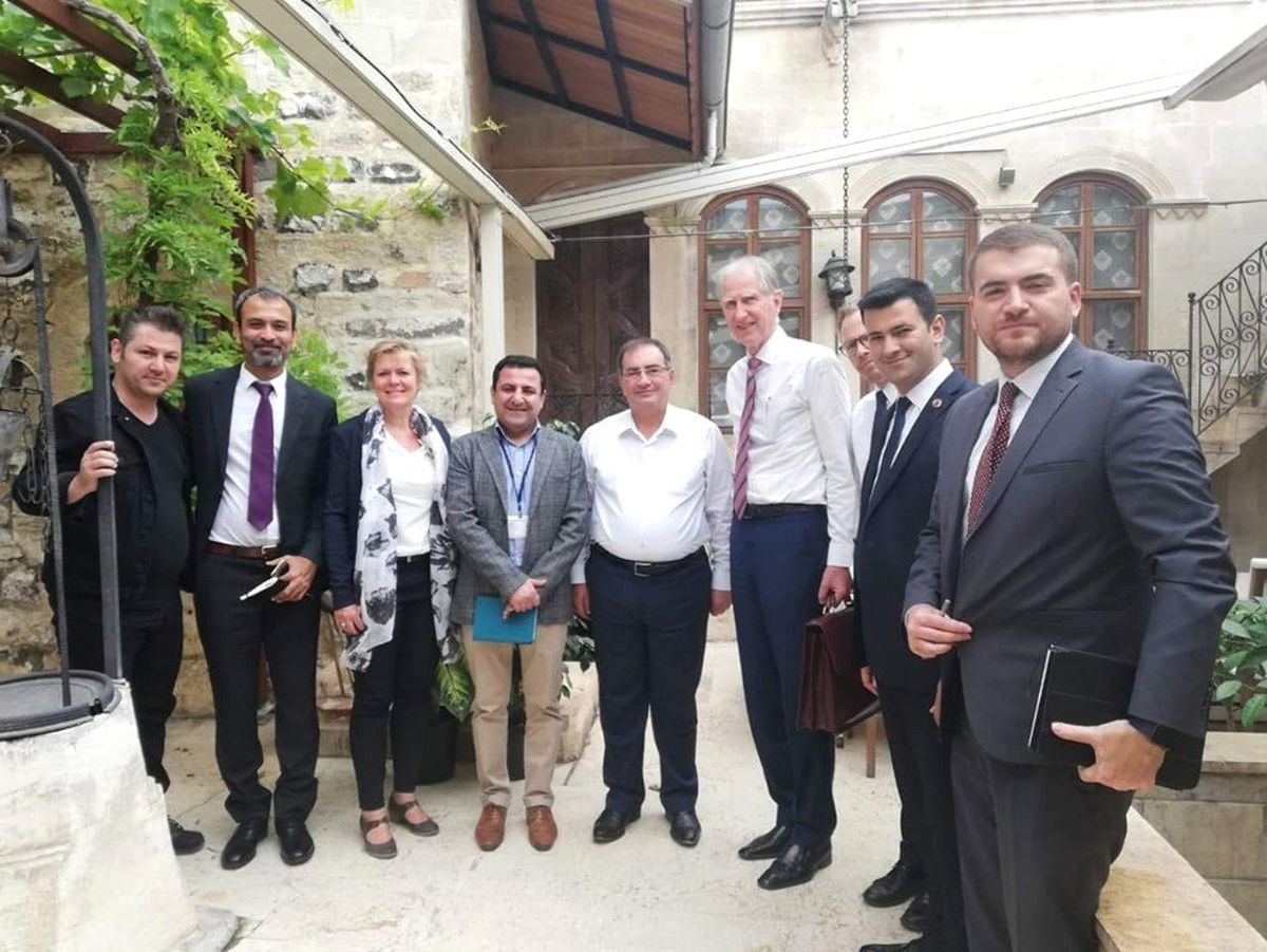 Başkan Bulut Danimarka Heyeti ile Bir Araya Geldi