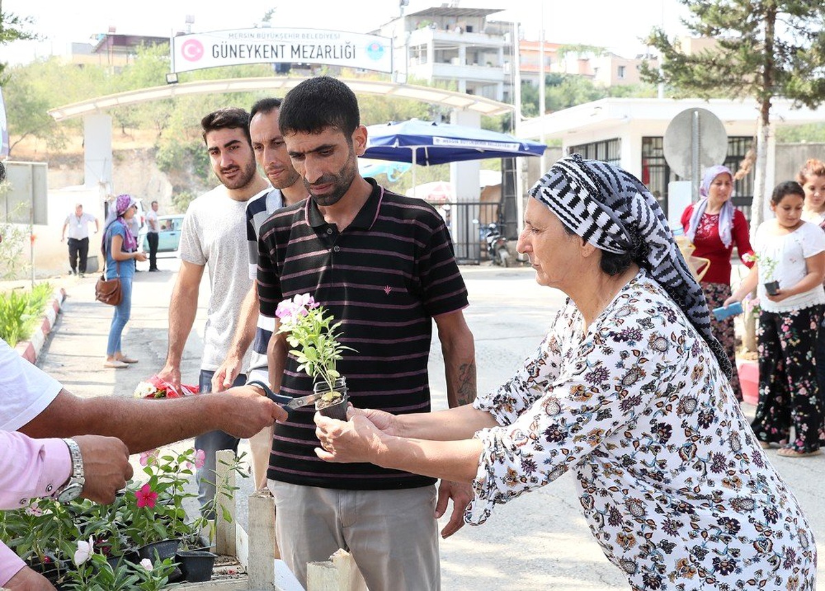 Büyükşehir Belediyesi, Tüm Mezarlıklarda 100 Bin Çiçek Fidesi Dağıtacak