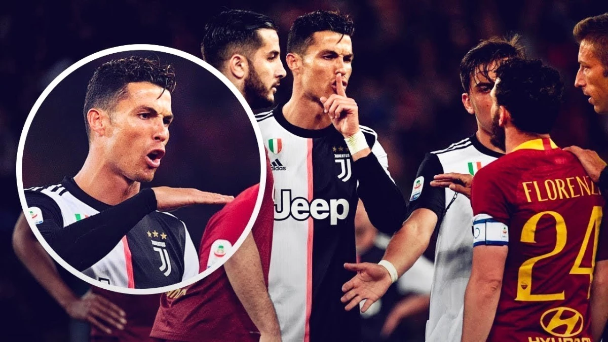 Cristiano Ronaldo Maçın Ortasında Rakibini Aşağıladı ..!!