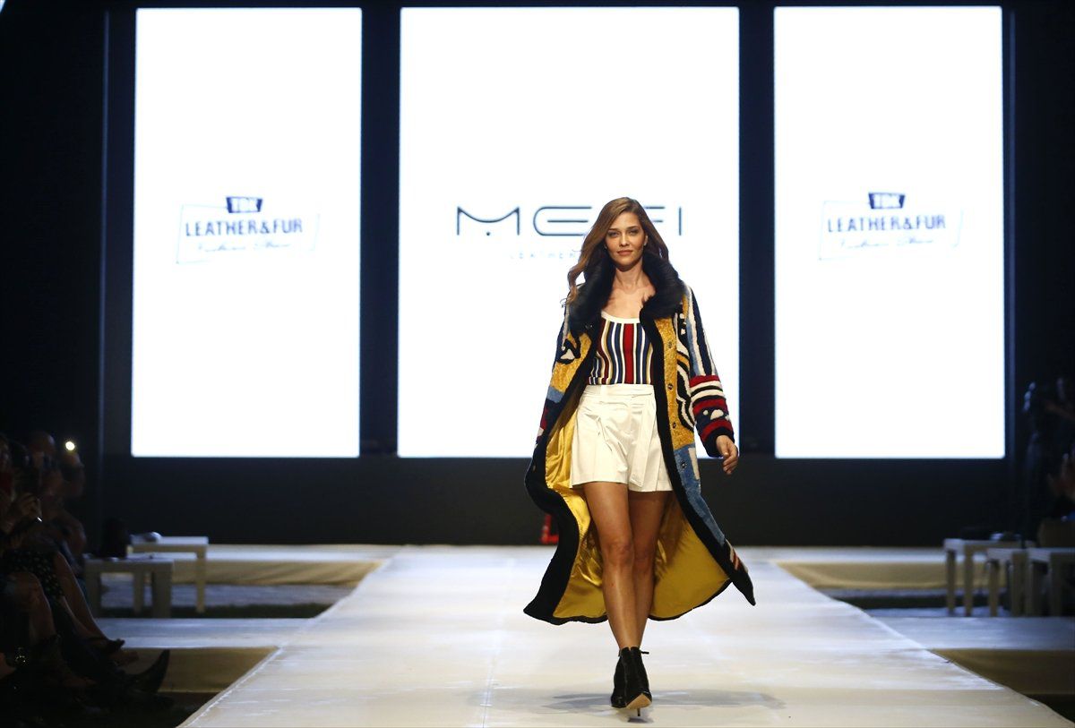 Deri ve Kürk Moda Fuarı Antalya\'da Açıldı