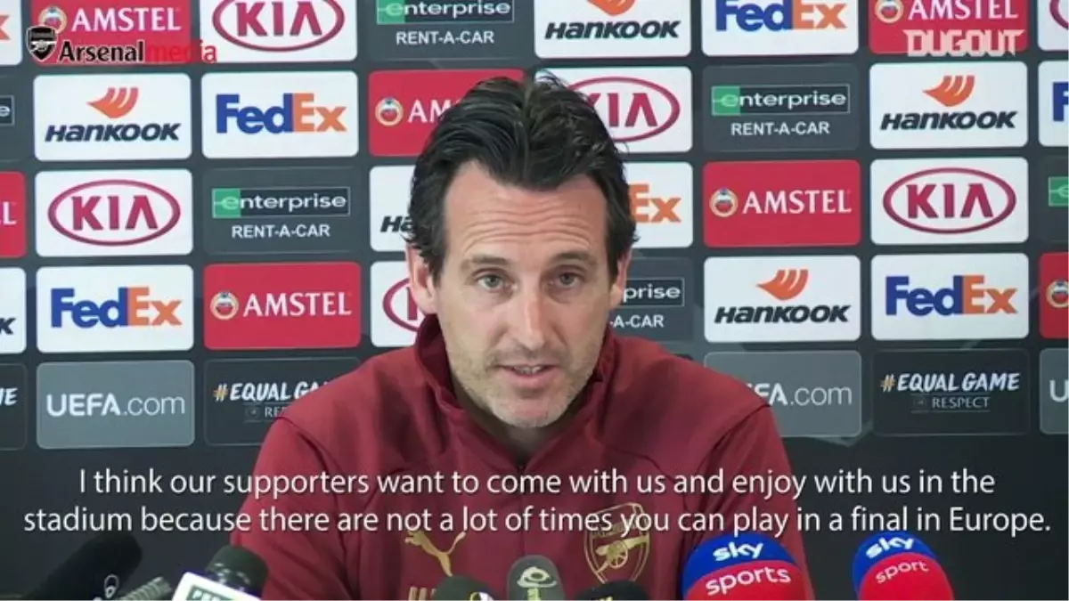 Emery: \'Her Taraftar Oyunun Keyfini Sürmek İstiyor Ama Bakü Çok Uzak\'