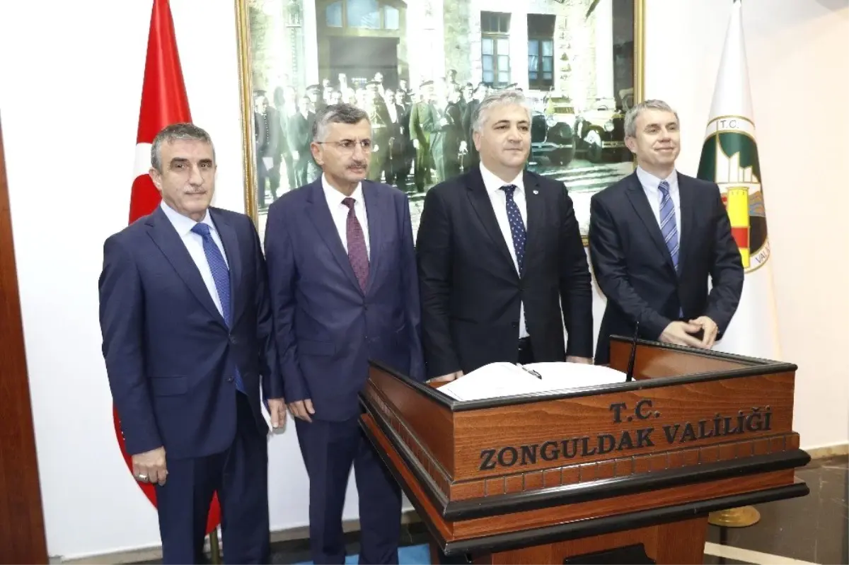 Enerji ve Tabii Kaynaklar Bakan Yardımcısı Mithat Cansız Zonguldak\'ta