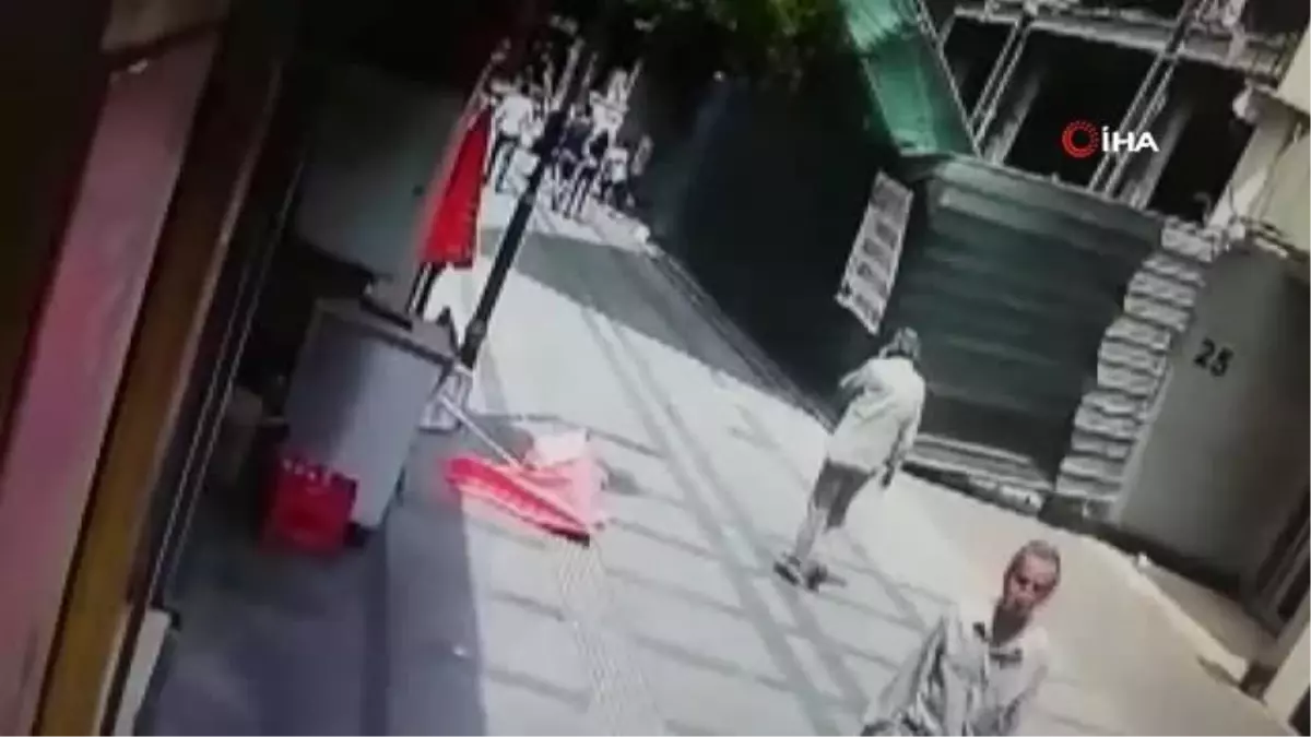 İnşaat İskelesinin Çökme Anı Kamerada