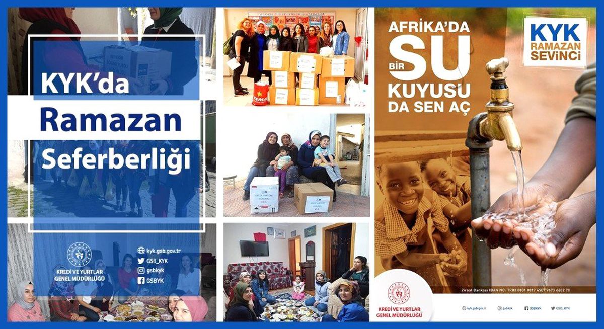 Kyk Yurtlarında Ramazan Seferberliği