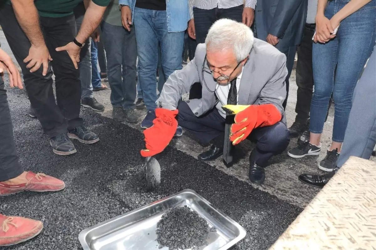 Mardinkapı ve Kabe Köprüsü Hattında Asfalt Çalışması Başladı