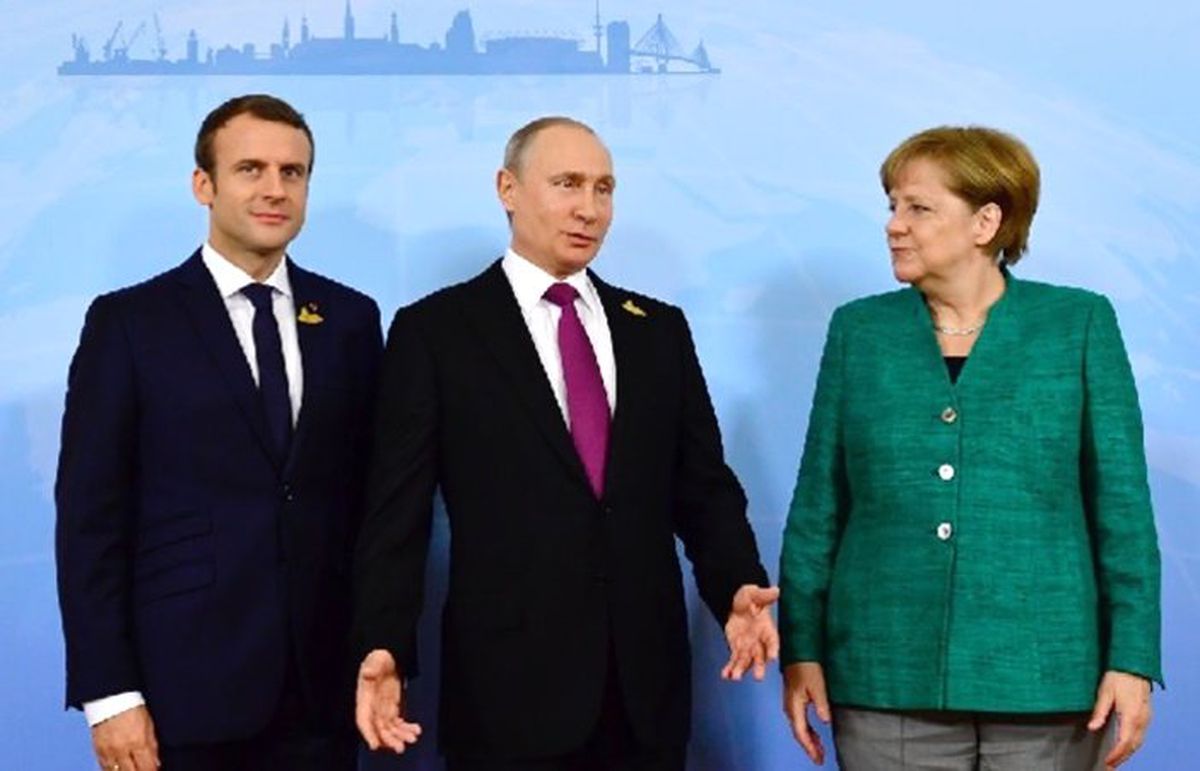 Putin, Merkel ve Macron ile Suriye\'yi görüştü