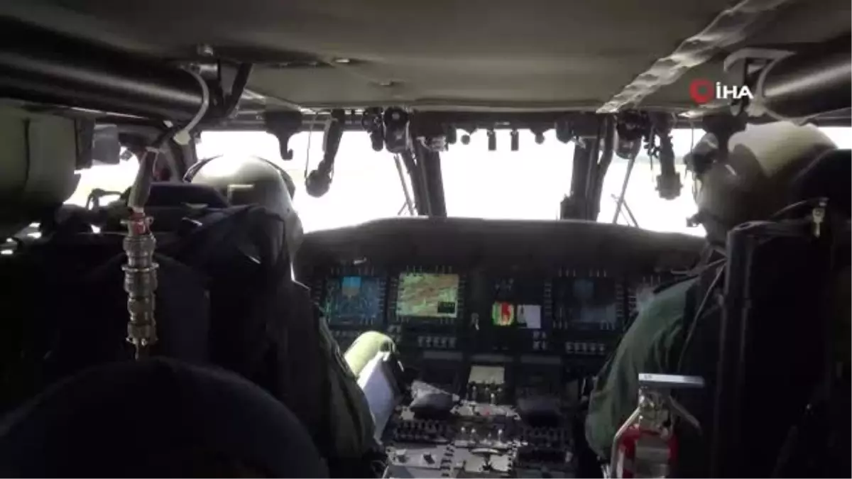 Ramazan Bayramı Öncesinde Helikopterle Trafik Denetimi Yapıldı