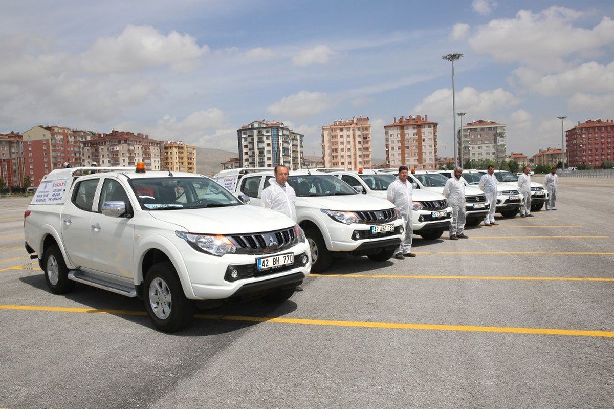Selçuklu\'da İlaçlama Çalışması Başladı