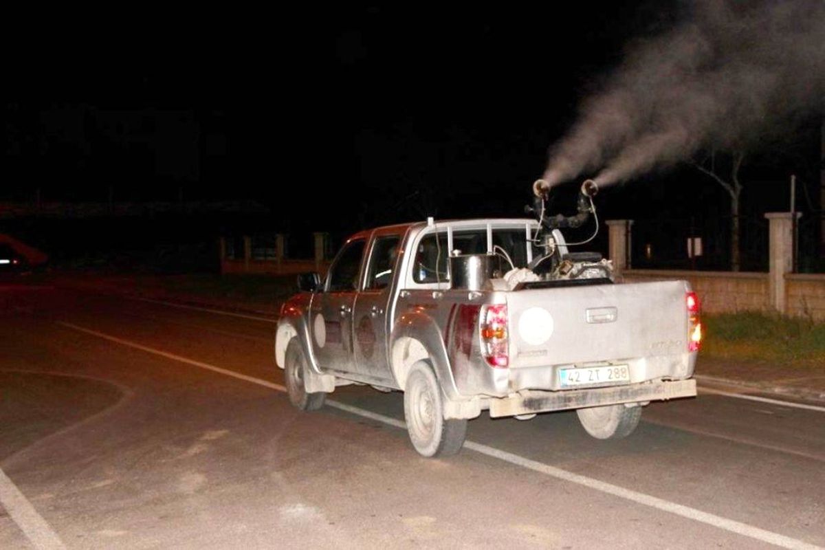 Seydişehir Belediyesinden Haşere ile Mücadele