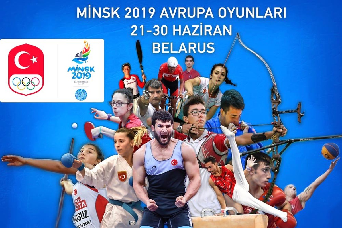 Türkiye, Minsk 2019 Avrupa Oyunları\'na 110 Sporcuyla Katılacak