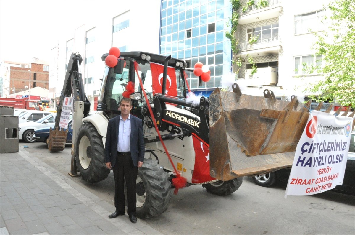 Yerköy Ziraat Odası Makine Parkını Kurmaya Başladı