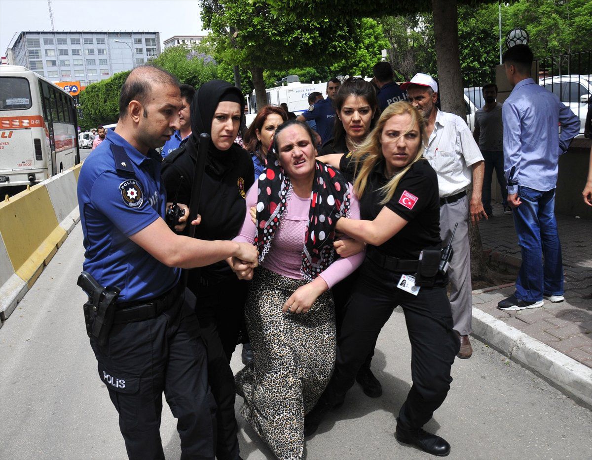 Adana Adliyesinde Gerginlik