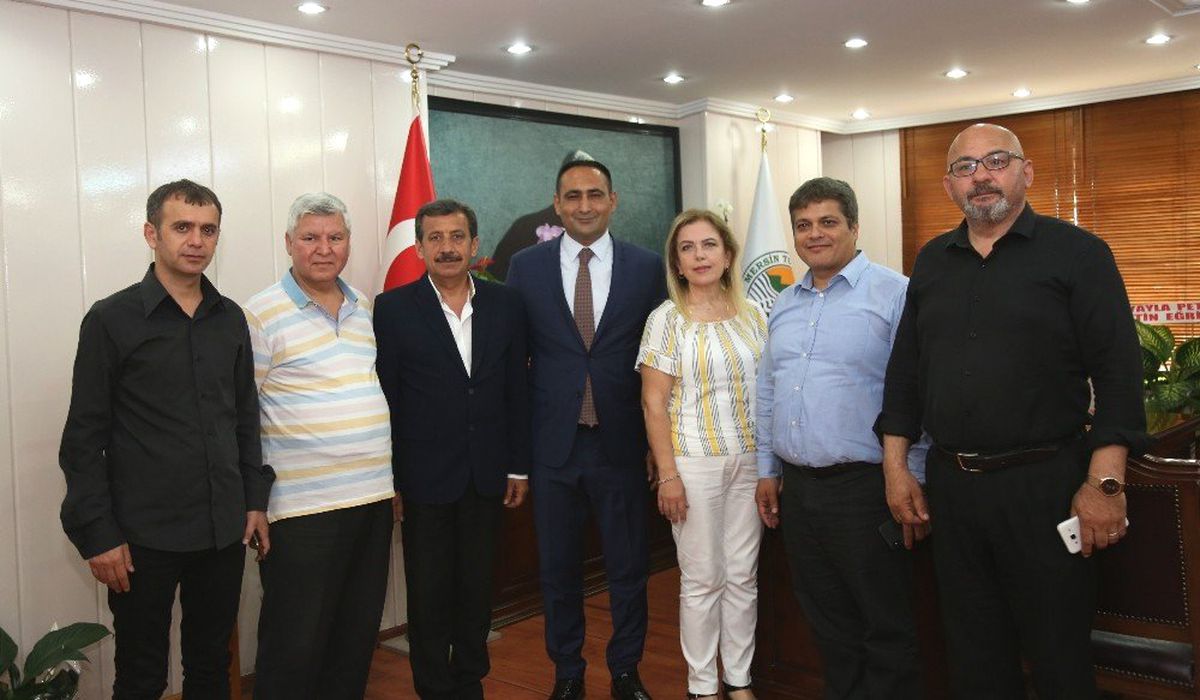 Başkan Yılmaz\'a Mgc ve Myd\'den Ziyaret