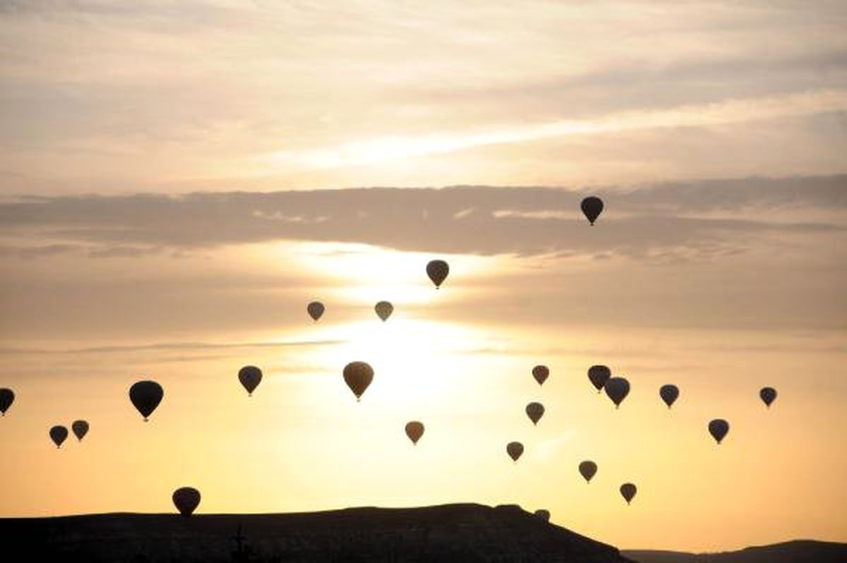 Bayramda Sıcak Hava Balonu Rezervasyonları Doldu