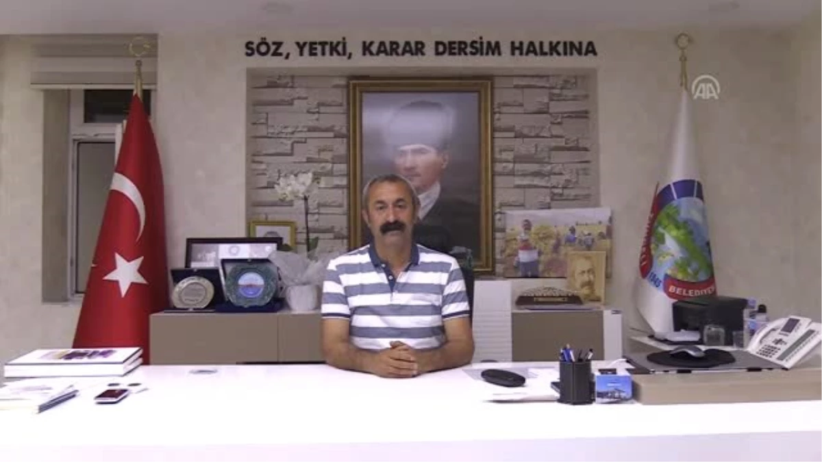 Belediye Başkanı Maçoğlu\'ndan "Dersim" açıklaması
