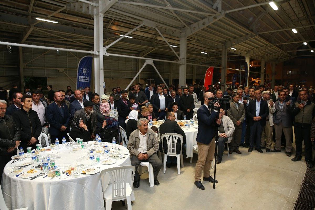 Büyükorhan\'da İftar Bereketi